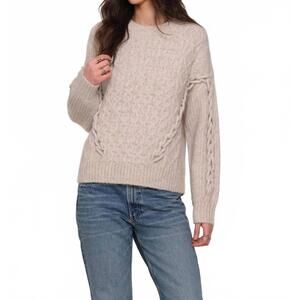 NEW HEARTLOOM raven sweater in oat